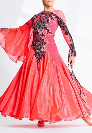 Furious Embroidery Ballroom Costume PCWB21191