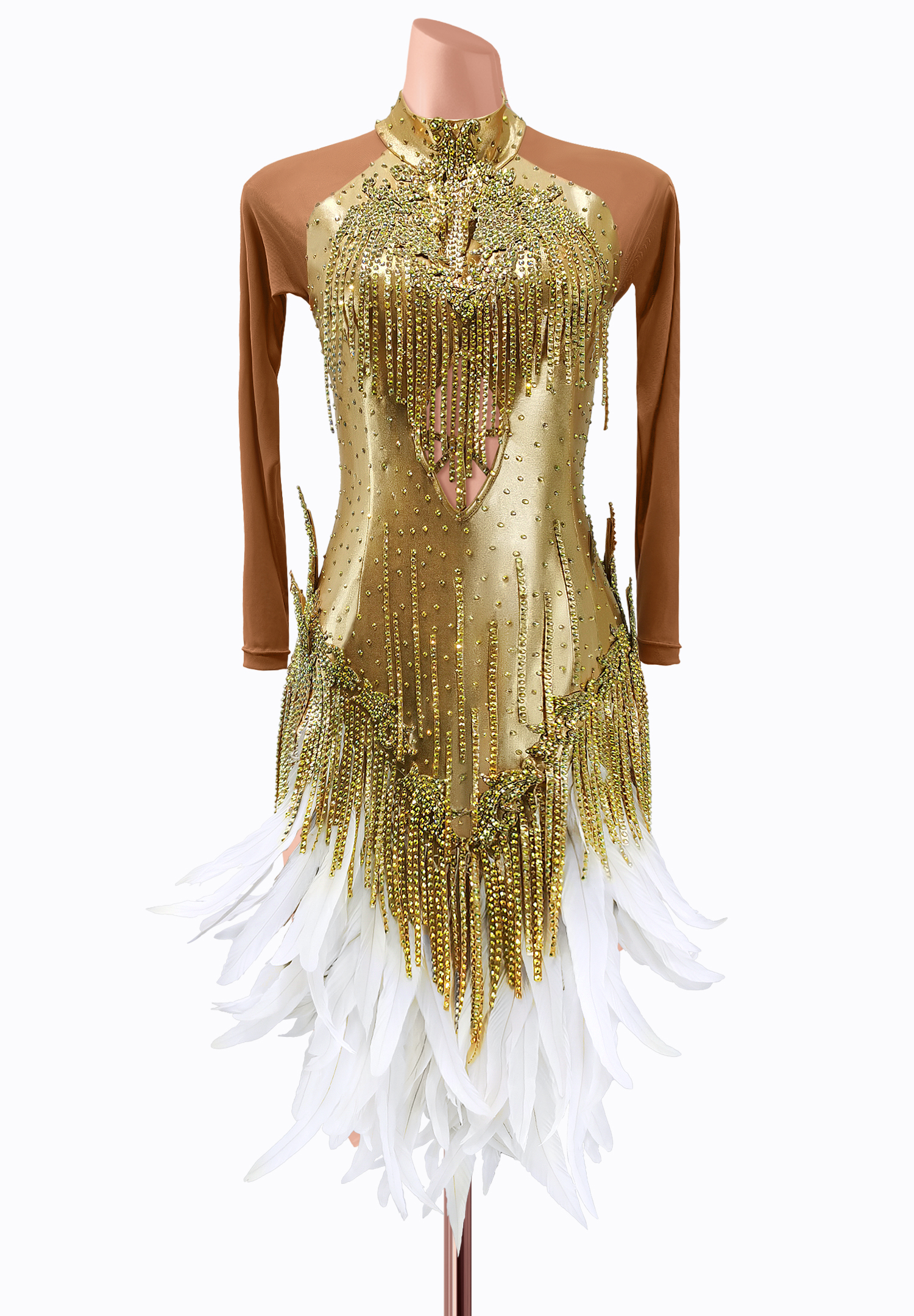 Gilded Mirage Latin Dress AM-L3774