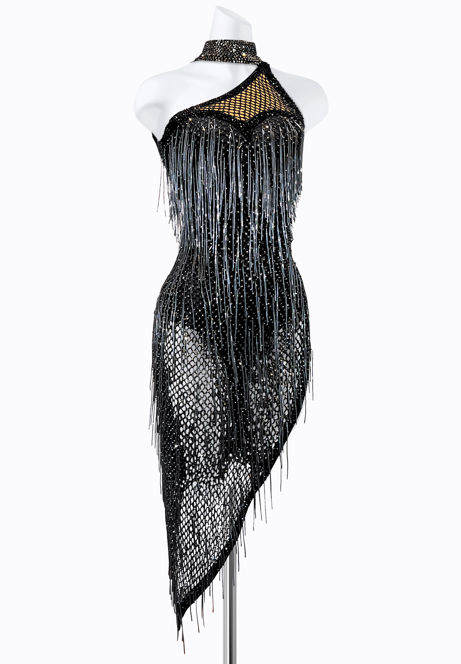 Gleaming Night Latin Dress PR-L225079