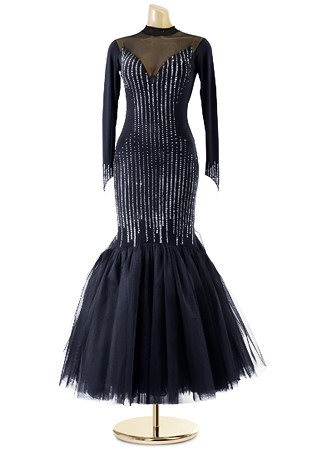 Glittering Scale Mermaid Dress PCED18006