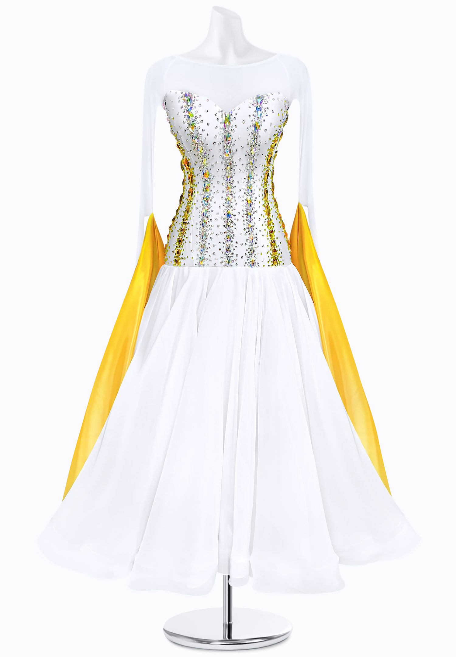 Golden Dream Ballroom Gown AM-B3026