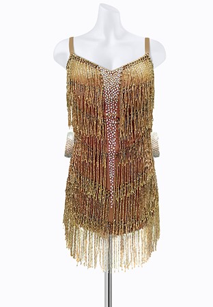 Golden Layer Rhythm Dress AM-L3047