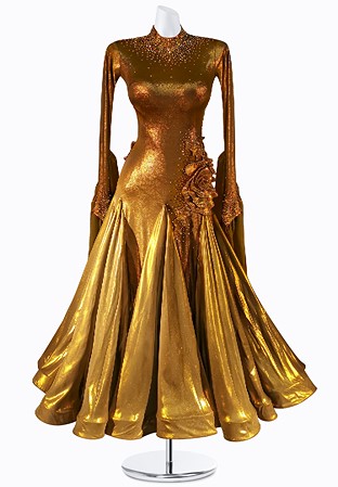 Golden Rose Ballroom Gown AMB3224