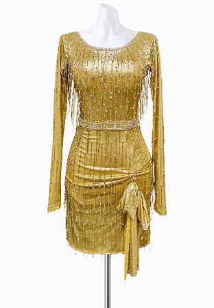Golden Sands Latin Dress AML3202