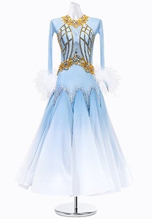 Graceful Sky Ballroom Gown PR-B210018