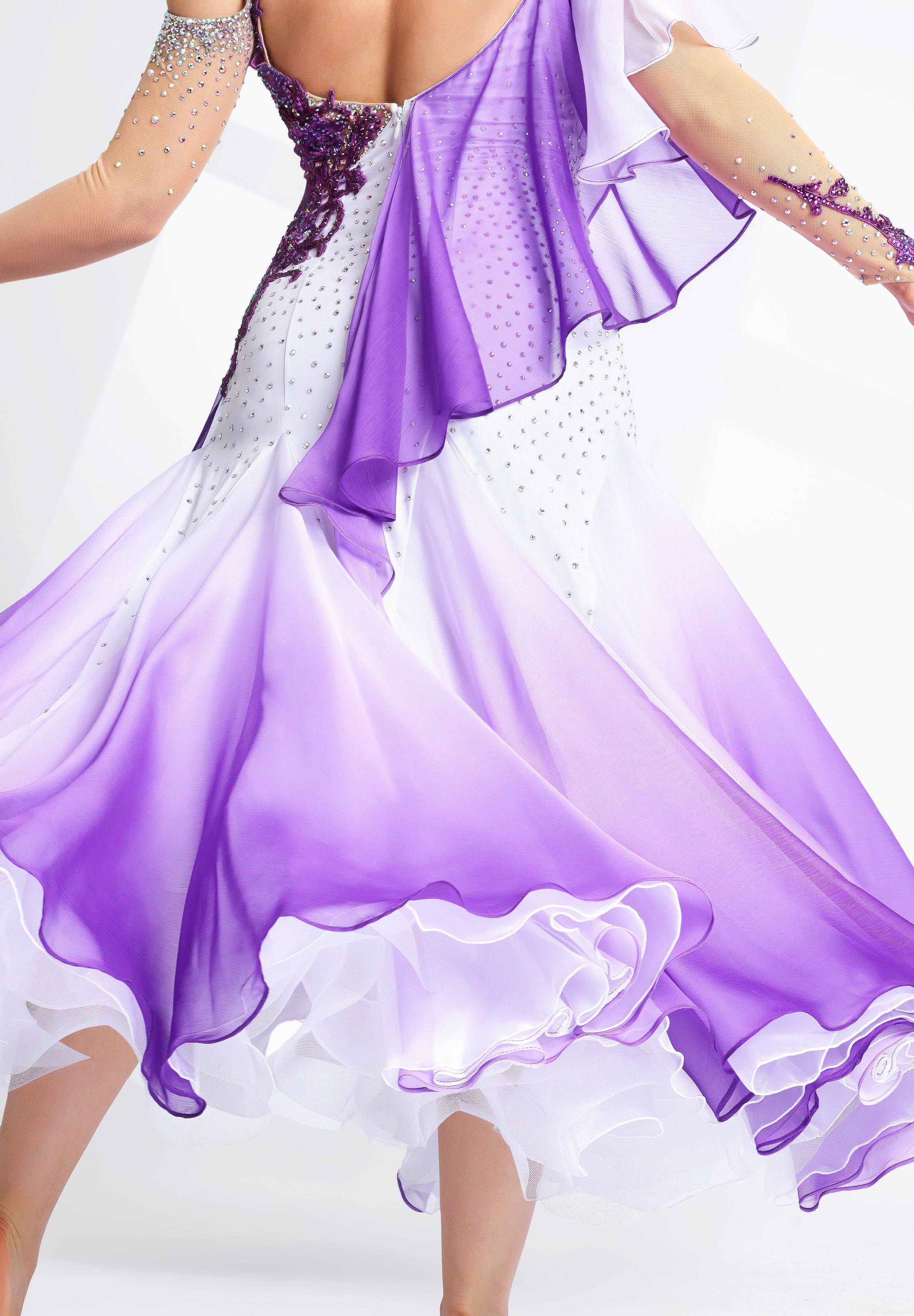Purple Shading On White A424_