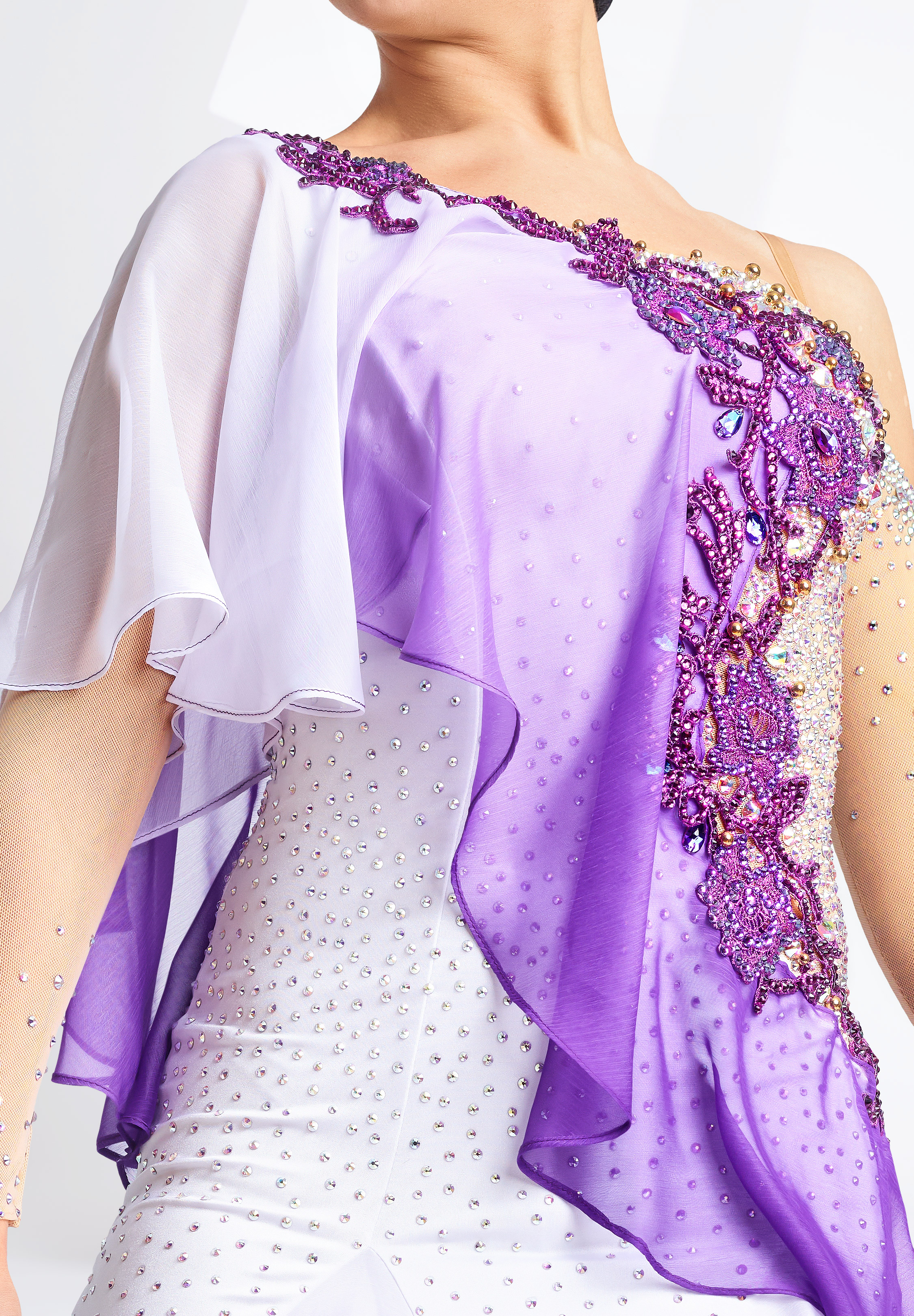 Purple Shading On White A424_