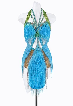 Halter Dream Latin Dress PR-L225105