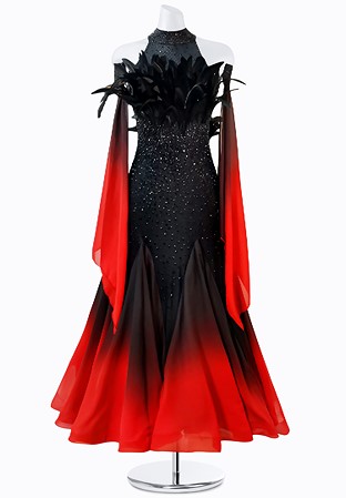 Haunted Feather Ballroom Costume AM-B3032