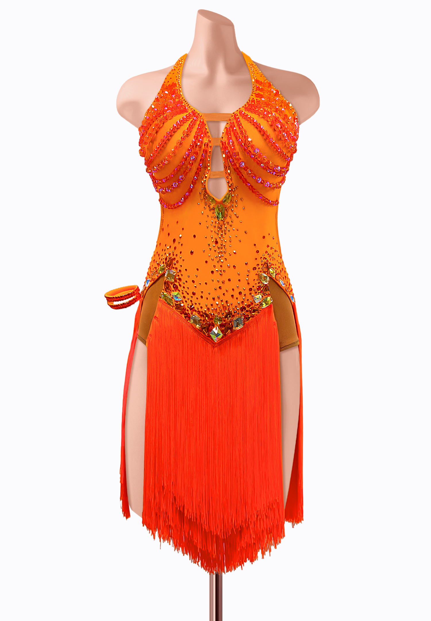 Heated Sands Latin Dress AM-L3790