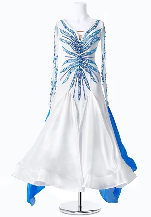 Hidden Wave Two-Sided Ballroom Dress MFB0045