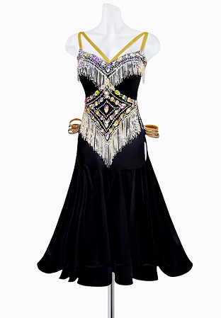 Hypnotic Fringe Latin Dress AM-L3106