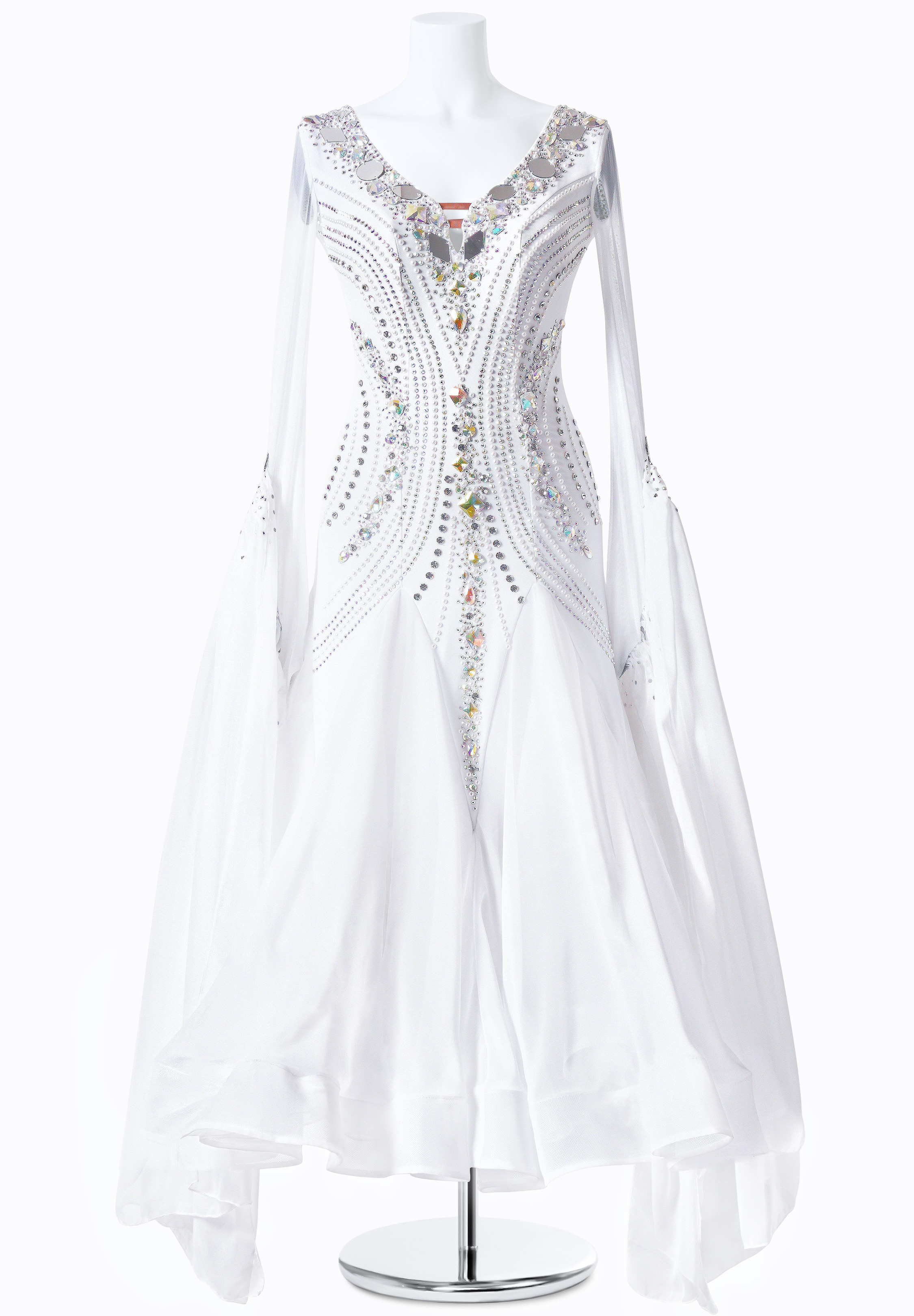 Ice Flower Ballroom Dress MF-B0044