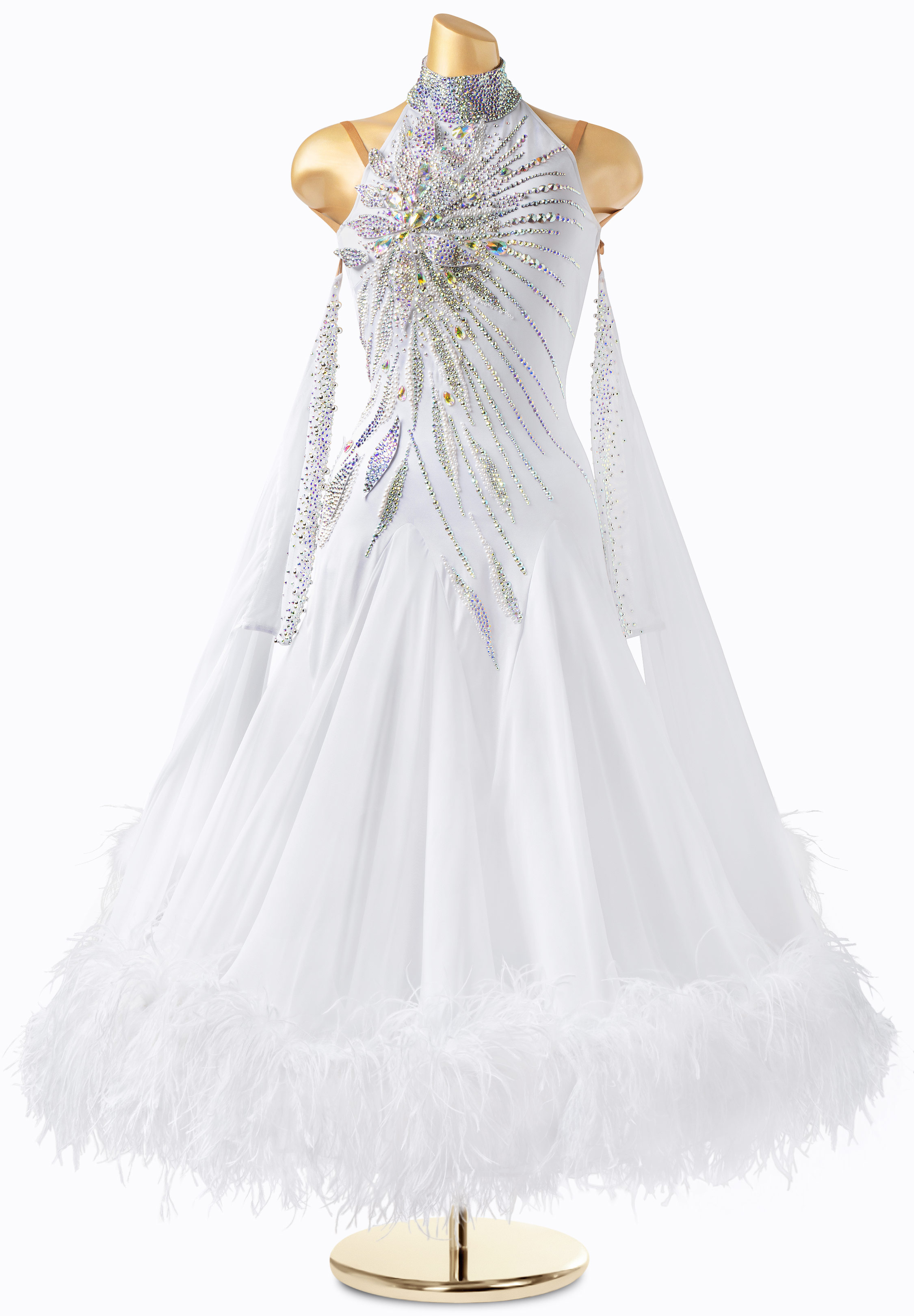 Ice Queen Ballroom Gown PC-DSB22606