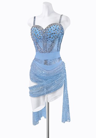 Icy Lace Latin Dress PR-L225166