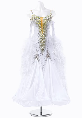 Icy Pearl Ballroom Gown AM-B3355