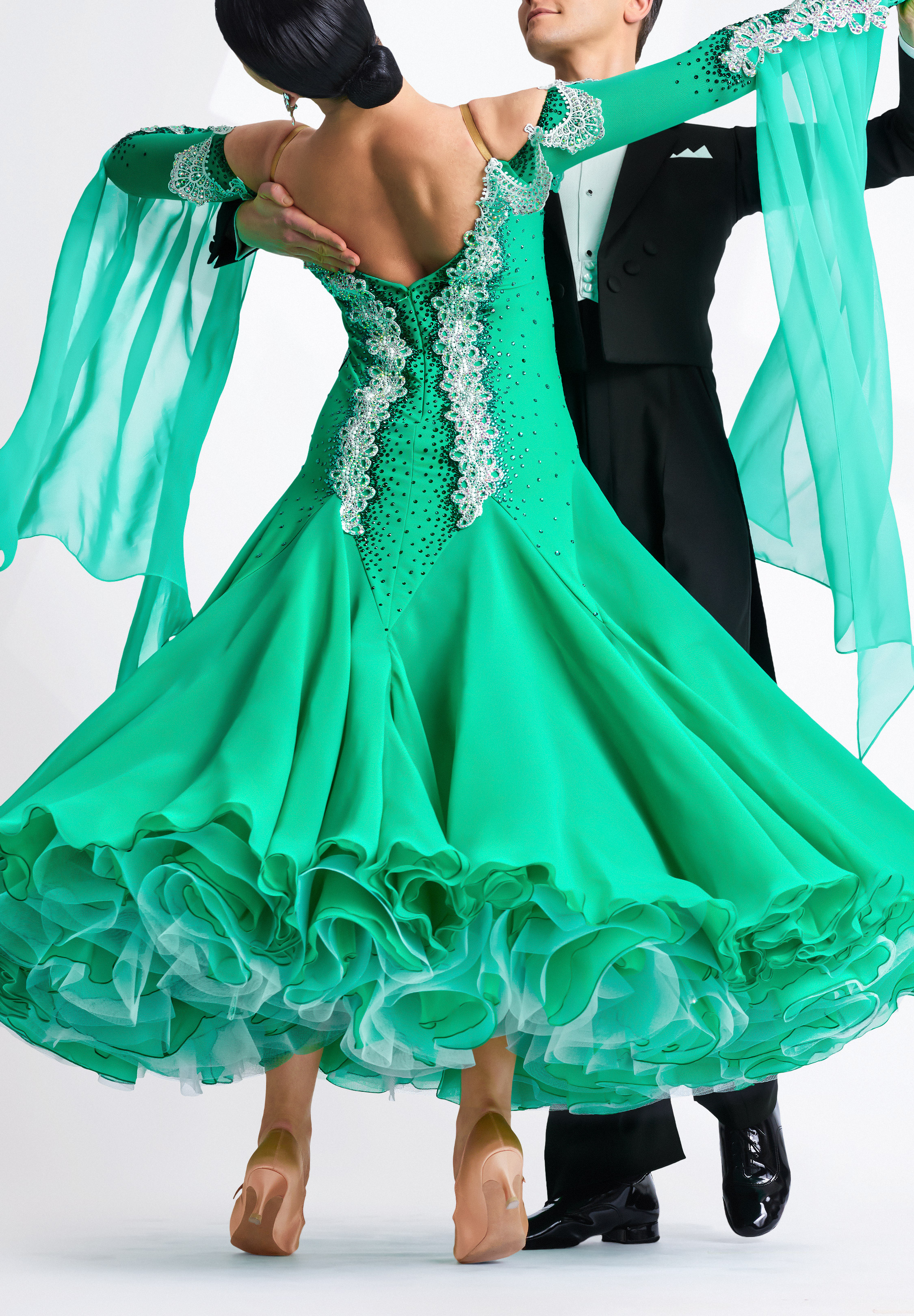 Old fashioned ballroom dresses sale