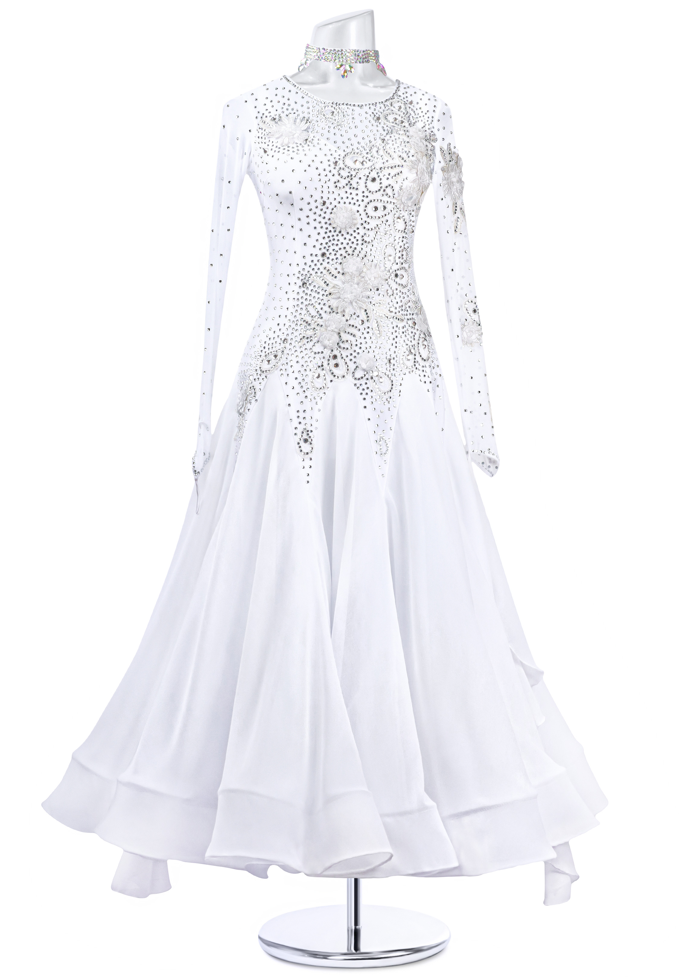 Intricate Embroidery Handsewn Couture Dance Dress MQ-B232