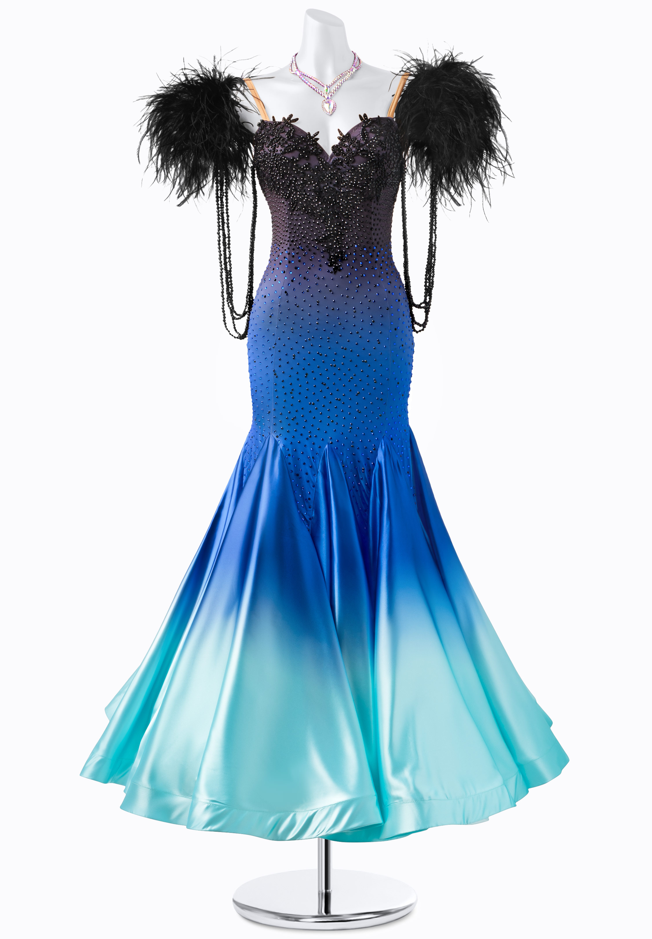 Ombre Night Ballroom Gown JT-B4711