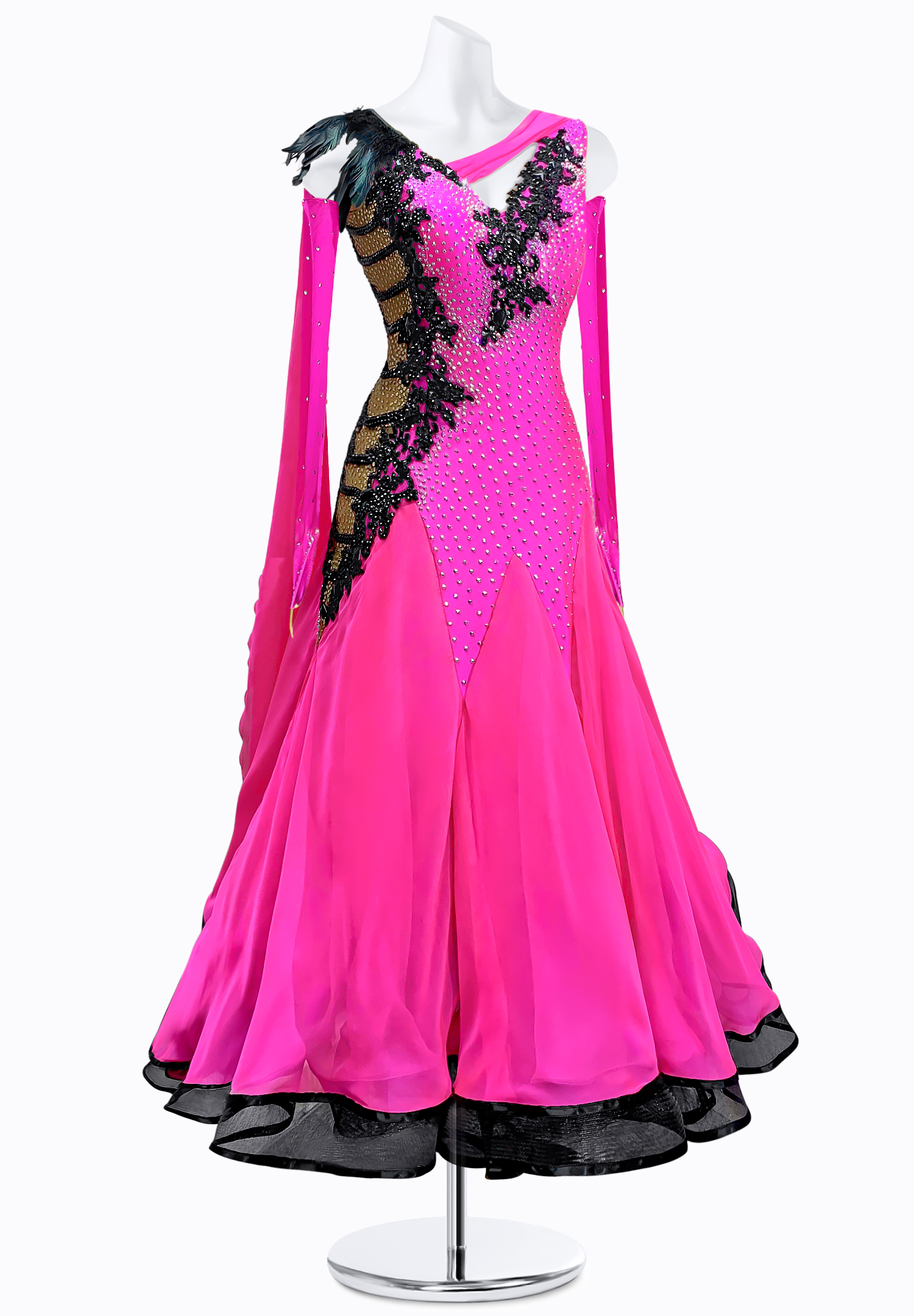 Angelic Twirls Ballroom Gown JT-B4799