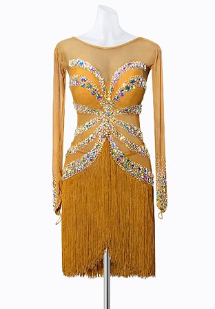 Crystal Sands Latin Dress JT-L2302