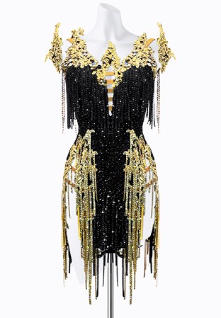 Jeweled Charm Latin Dress PR-L225004