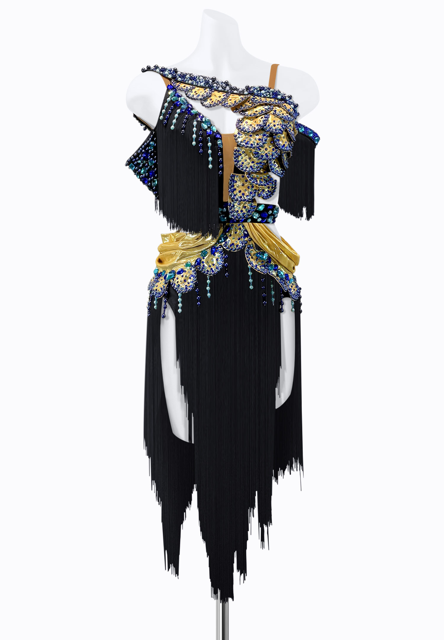 Pacific Petal Latin Dress PR-L240056