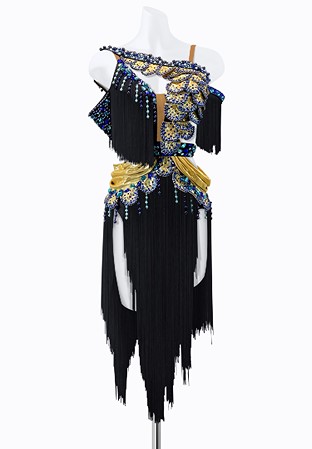 Pacific Petal Latin Dress PR-L240056