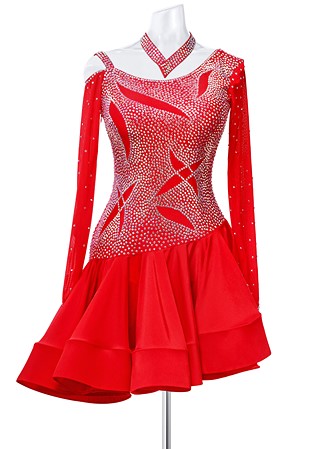Latino Devotion Crystallized Dress MQL235