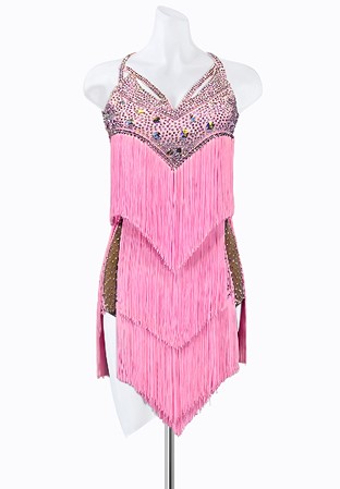 Layered Motion Latin Dress PR-L225063