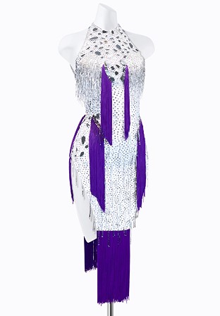 Lilac Prism Latin Dress PR-L215218