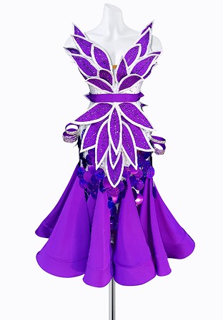 Lotus Fairy Latin Dress AML3142