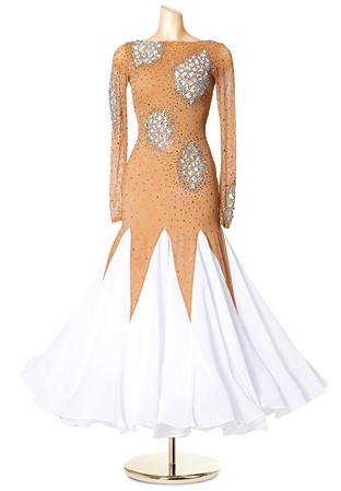 Luminous Crystal Ballroom Smooth Dress PCWB19143