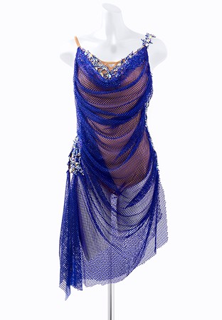 Luminous Mesh Latin Dress JT-L2223A