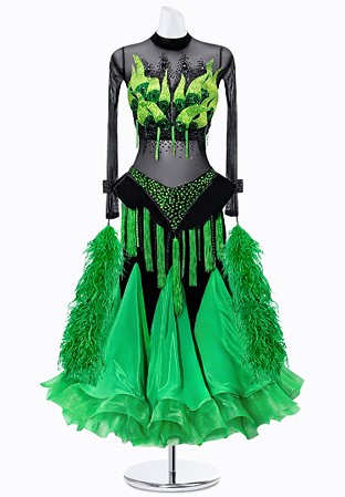 Lush Peplum Ballroom Gown JT-B5050