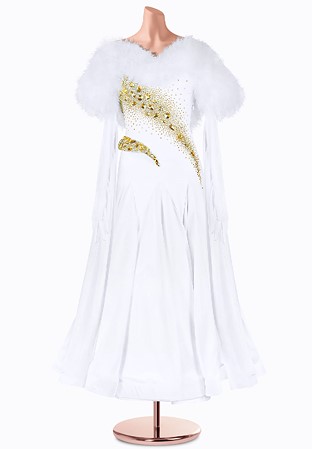 Dashing Feather Ballroom Gown TID-BM1002