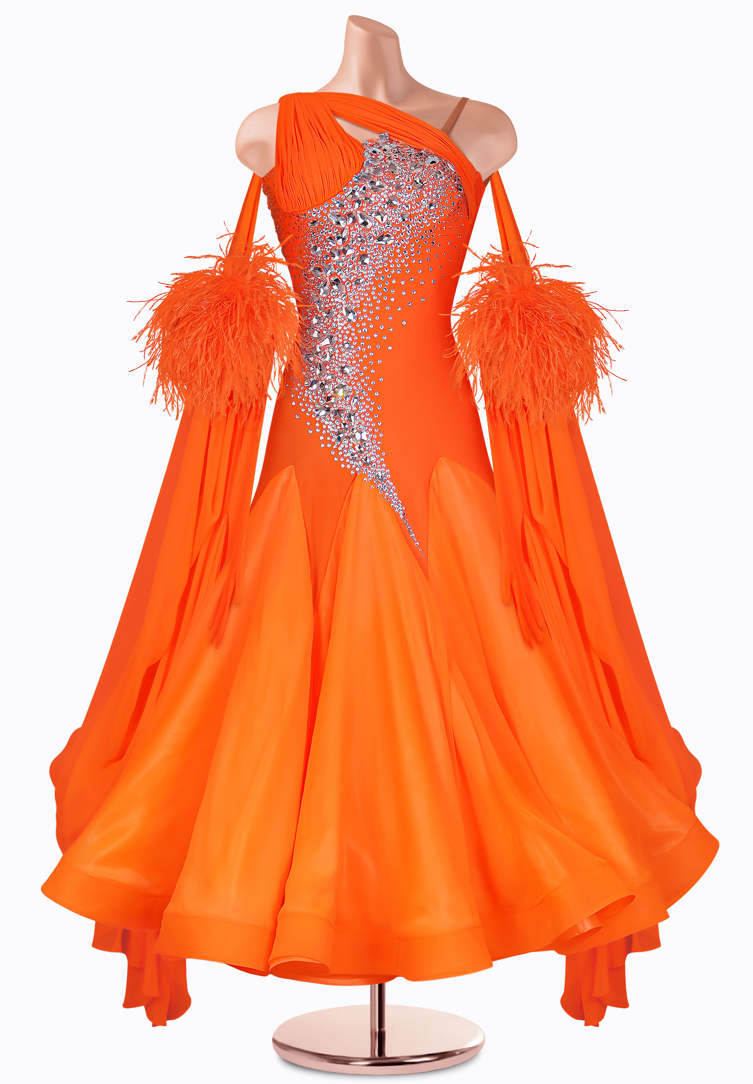 Sunrise Crystal Ballroom Gown TID-BM1029