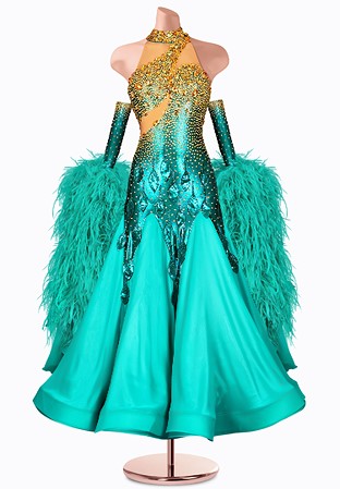 Tranquil Siren Ballroom Gown TID-BM1034