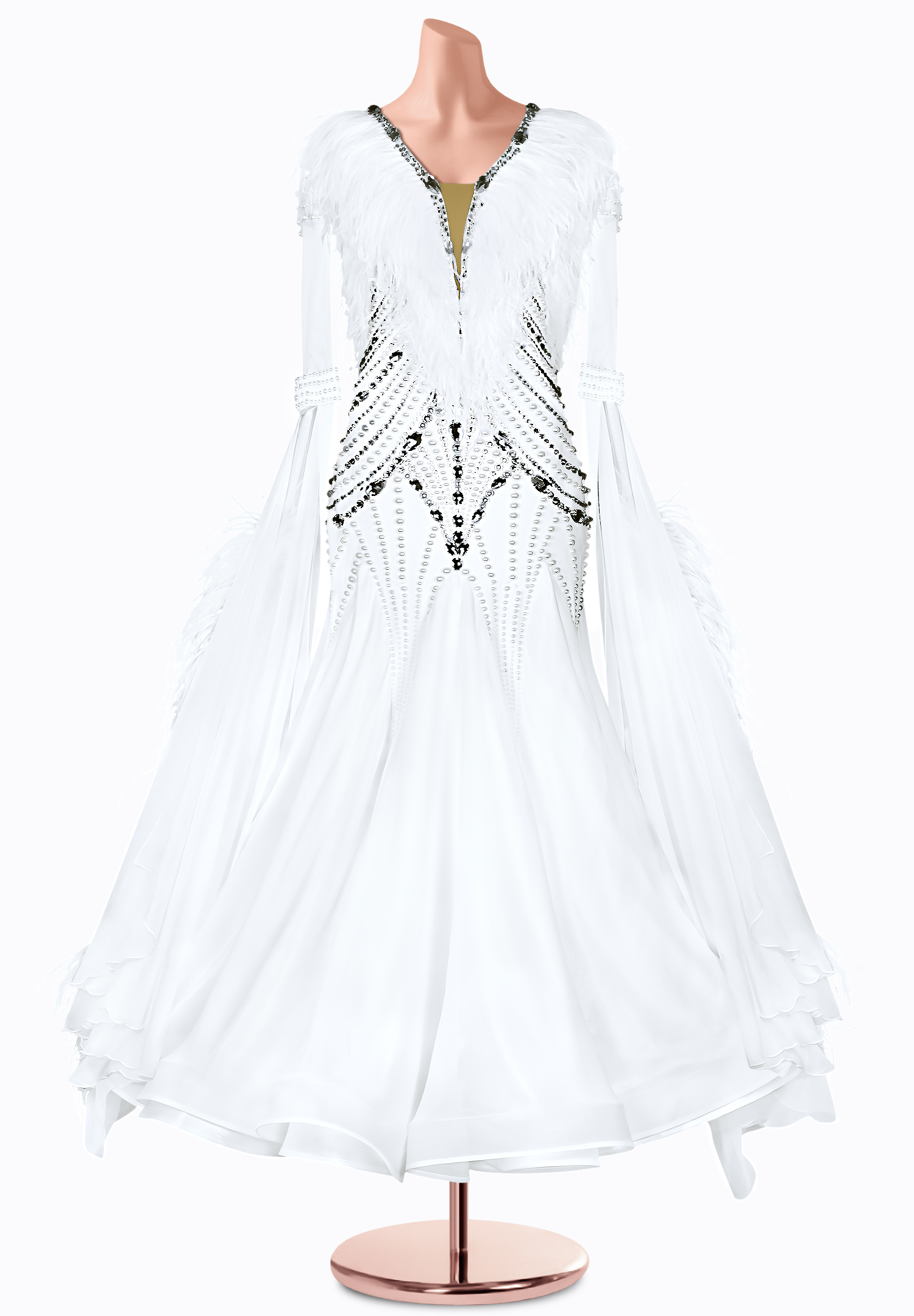 Purity Crystal Ballroom Gown TID-BM1038