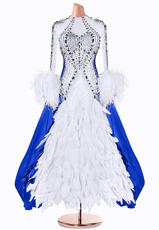 Navy Phoenix Ballroom Gown TID-BM1047