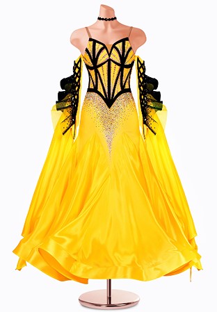 Sunshine Burst Ballroom Gown TID-BM1085