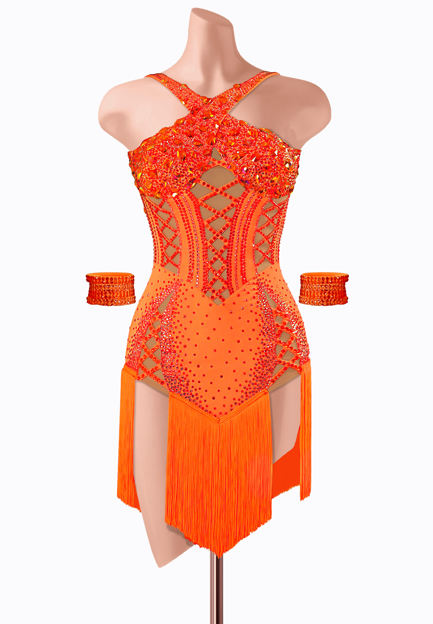 Sunset Rhythm Latin Dress TID-LM1090