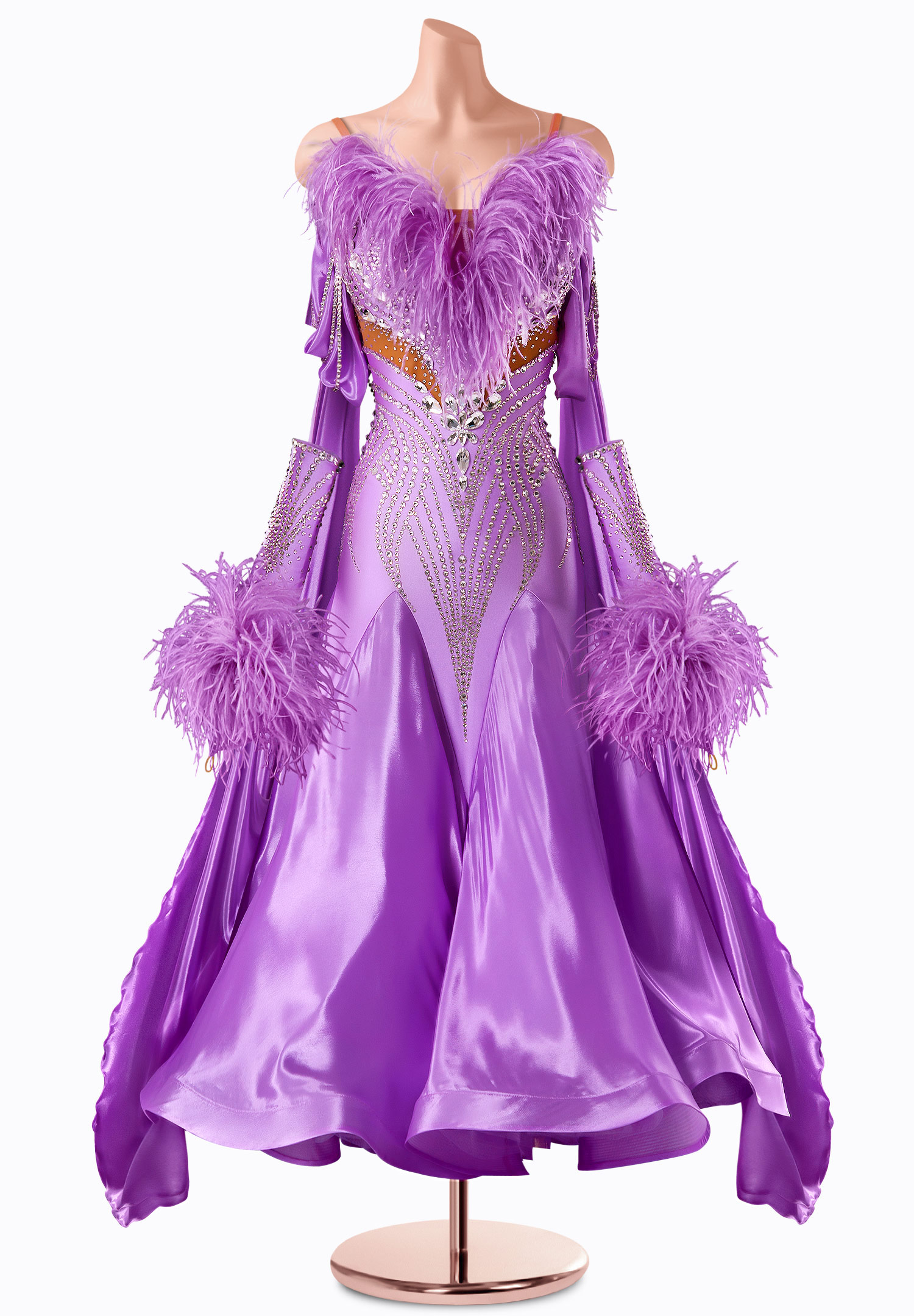 Lilac Phoenix Ballroom Gown TID-BM1139