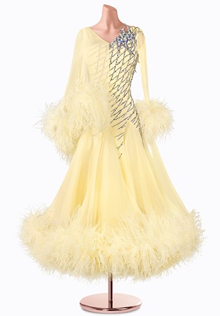Chantilly Lattice Ballroom Gown TID-BM0354