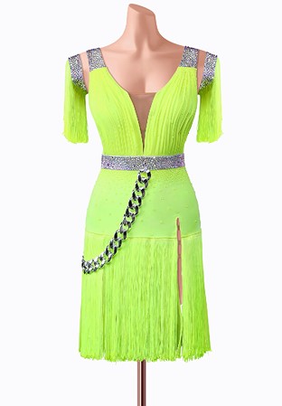Electric Chain Latin Dress TID-LM0515