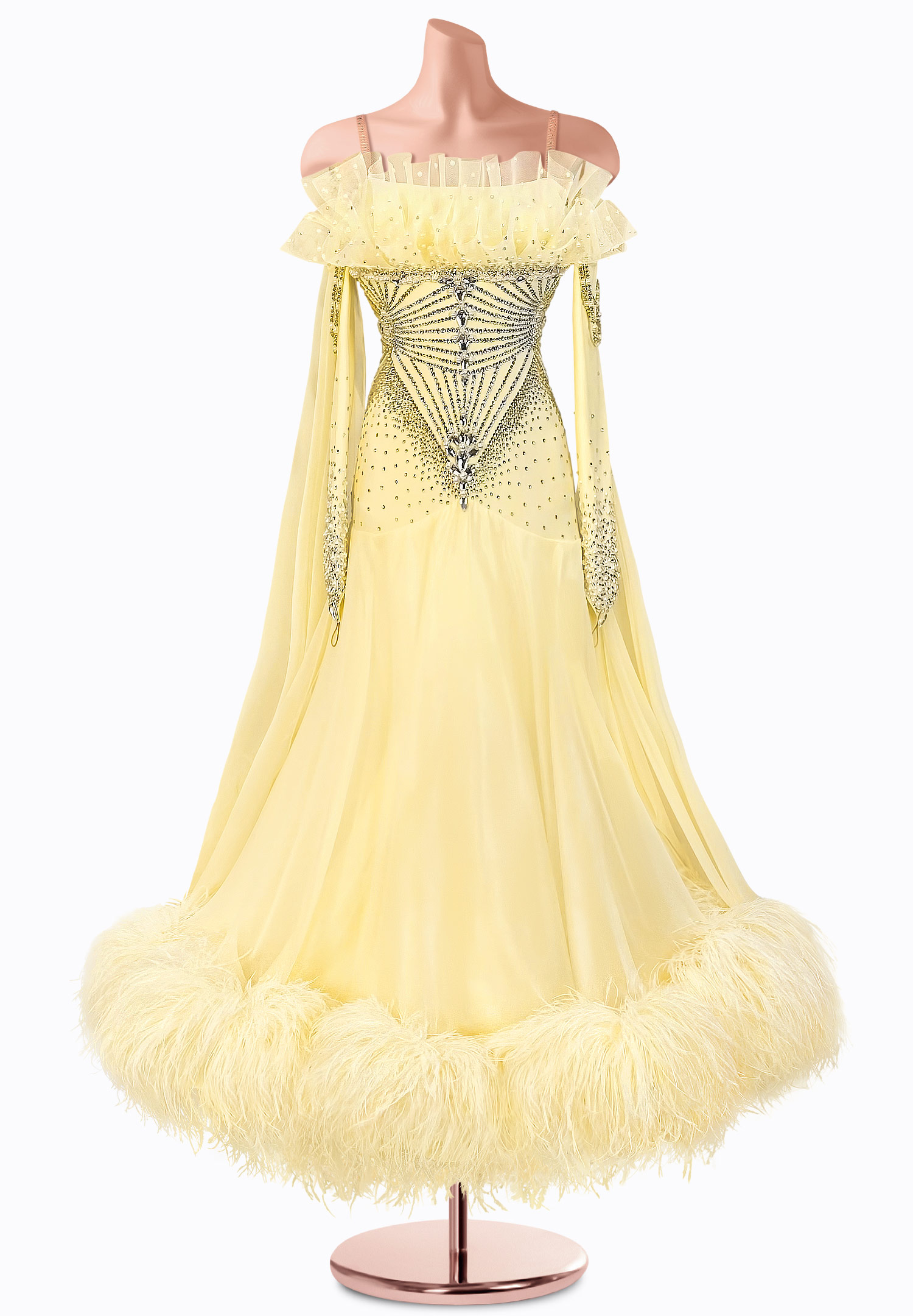 Elsa Diva Ballroom Gown TID-BM0560