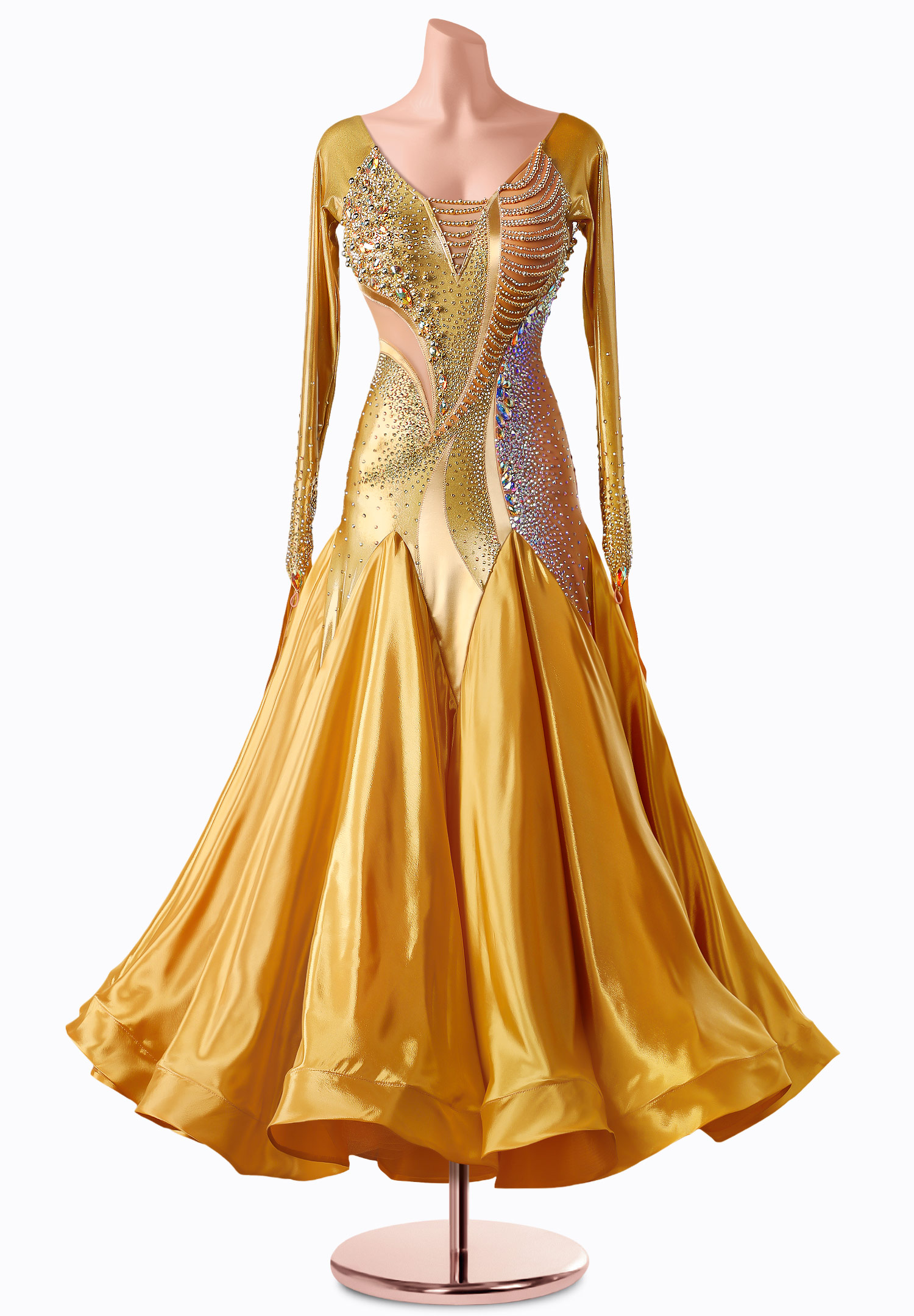 Golden Desire Ballroom Gown TID-BM0563