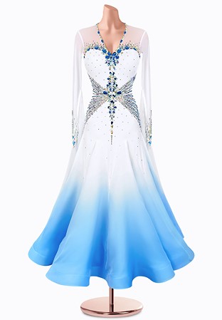 Gradient Sky Ballroom Gown TID-BM0697
