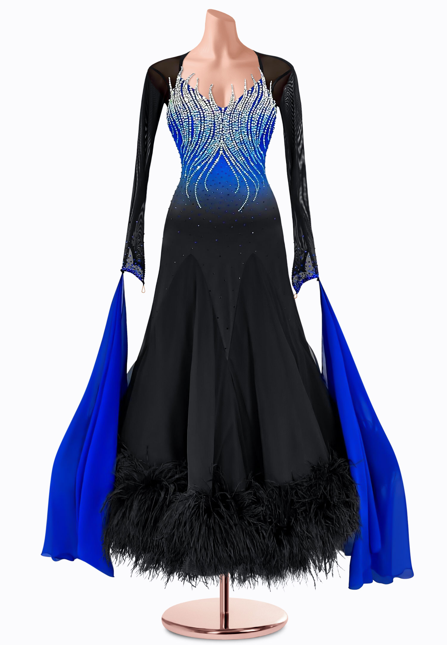 Midnight Dare Ballroom Gown TID-BM0700