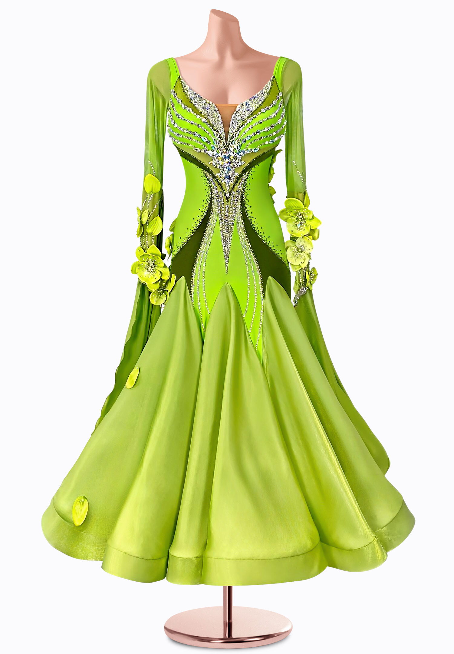 Lush Orchid Ballroom Gown TID-BM0713